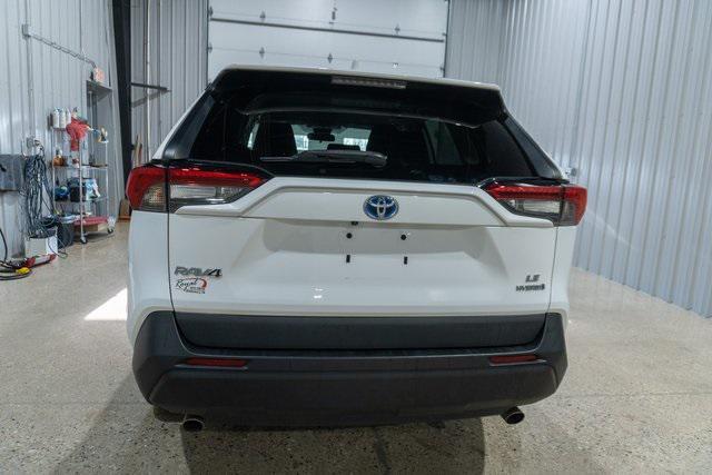 used 2021 Toyota RAV4 Hybrid car, priced at $24,490