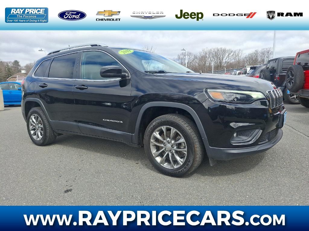 used 2019 Jeep Cherokee car, priced at $17,753