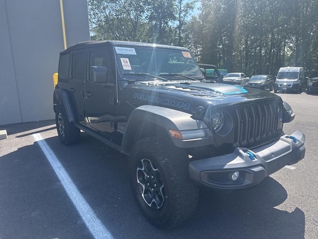 used 2022 Jeep Wrangler Unlimited 4xe car, priced at $39,582