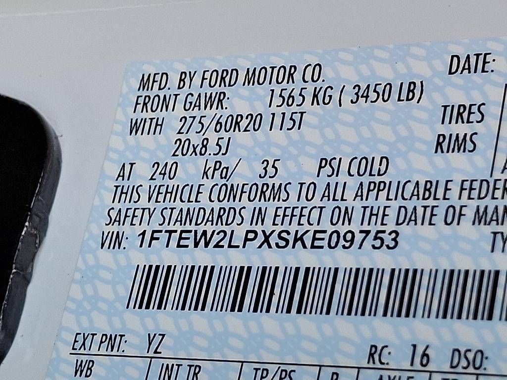 new 2025 Ford F-150 car, priced at $49,872
