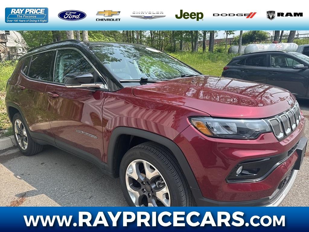 used 2022 Jeep Compass car, priced at $25,929