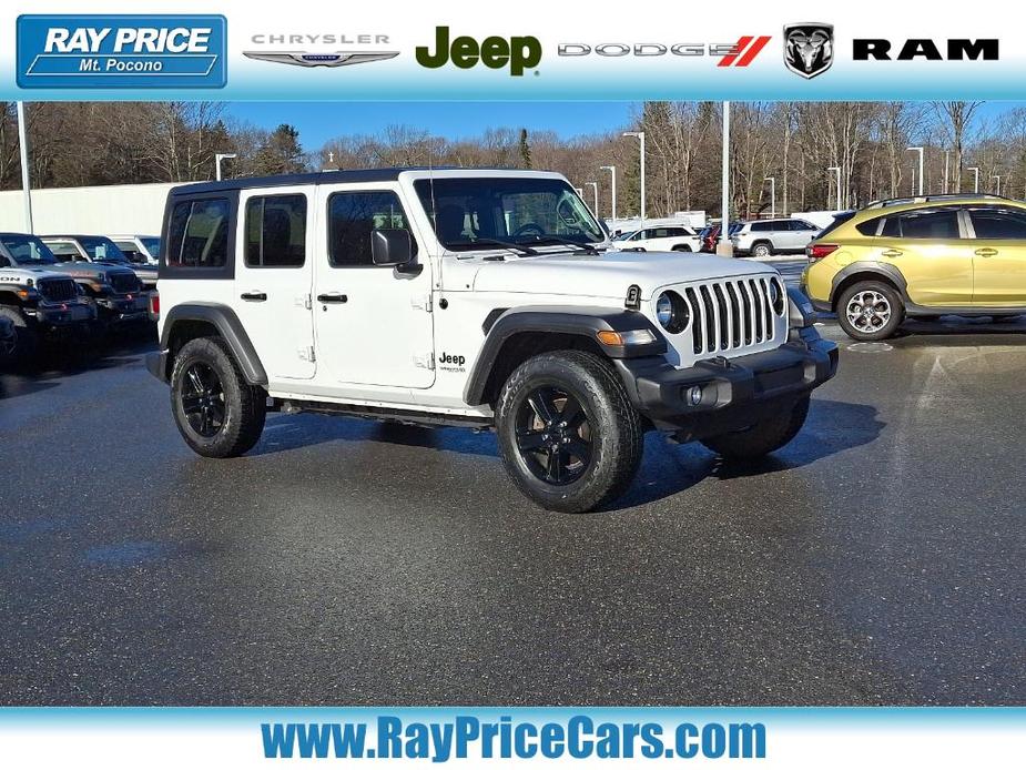 used 2021 Jeep Wrangler Unlimited car, priced at $31,963