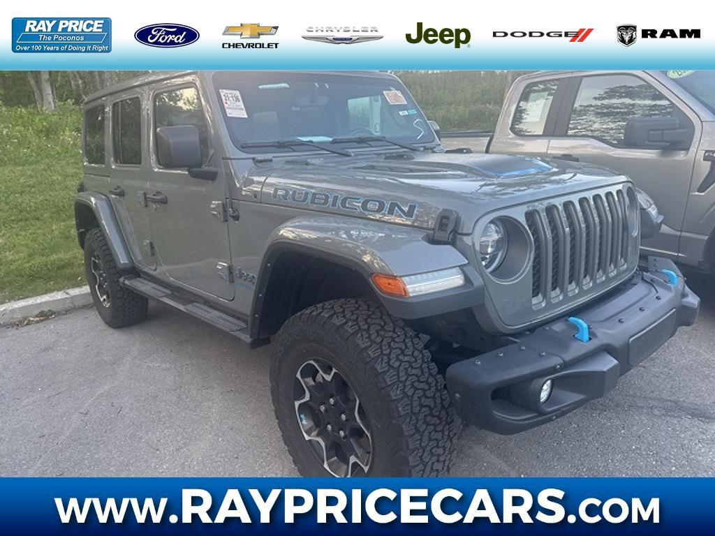 used 2021 Jeep Wrangler Unlimited 4xe car, priced at $36,920