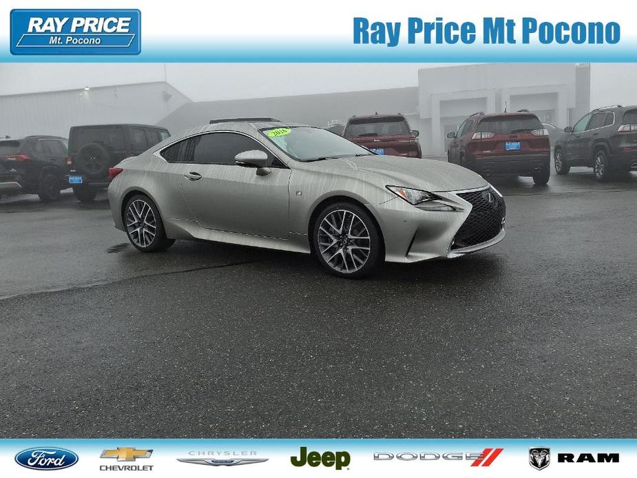 used 2016 Lexus RC 350 car, priced at $27,491