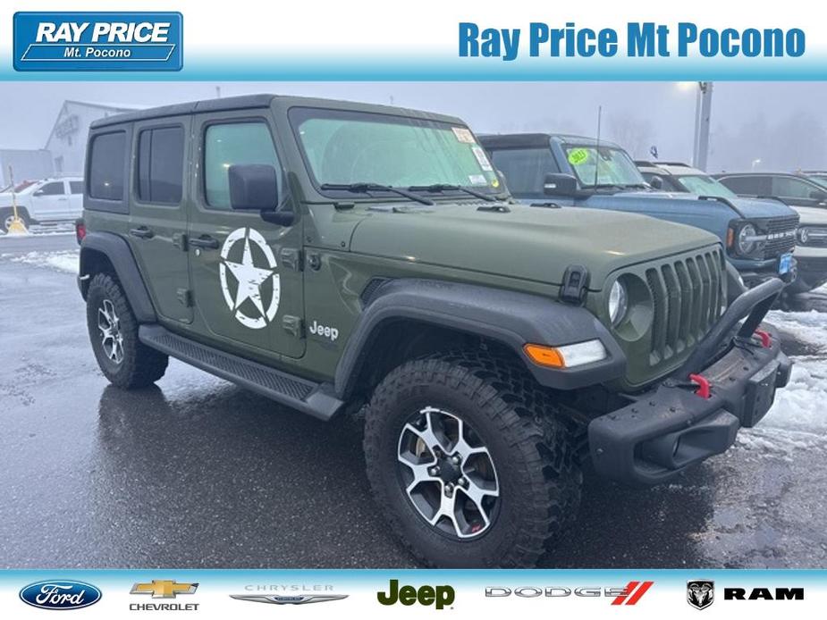 used 2021 Jeep Wrangler Unlimited car, priced at $31,408