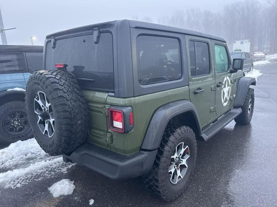 used 2021 Jeep Wrangler Unlimited car, priced at $31,408