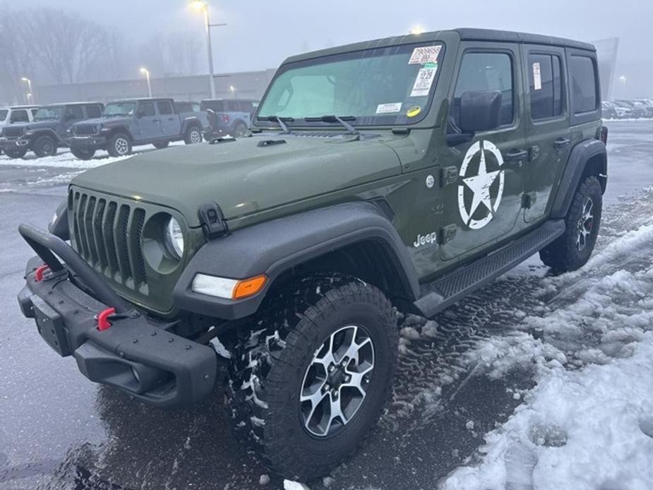 used 2021 Jeep Wrangler Unlimited car, priced at $31,408