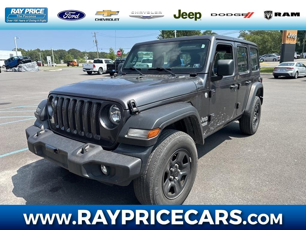 used 2021 Jeep Wrangler Unlimited car, priced at $28,981