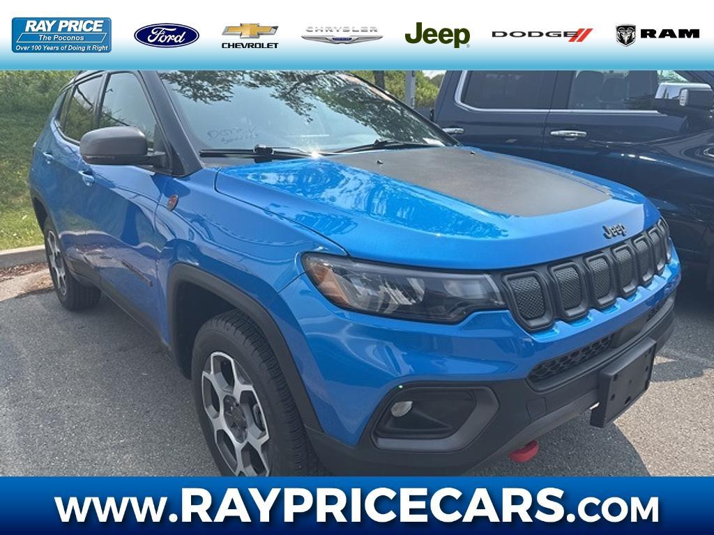 used 2022 Jeep Compass car, priced at $25,887