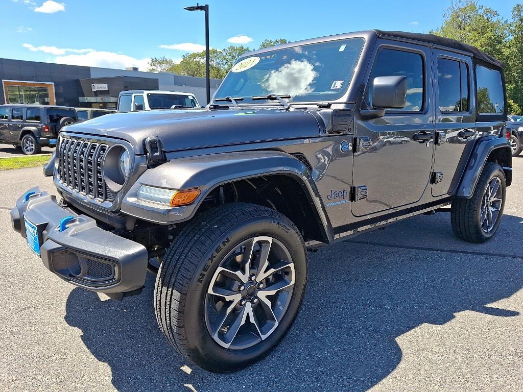 used 2024 Jeep Wrangler 4xe car, priced at $35,989