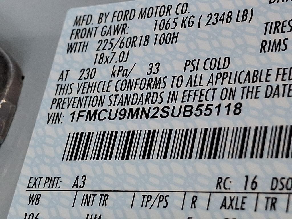 new 2025 Ford Escape car, priced at $36,573