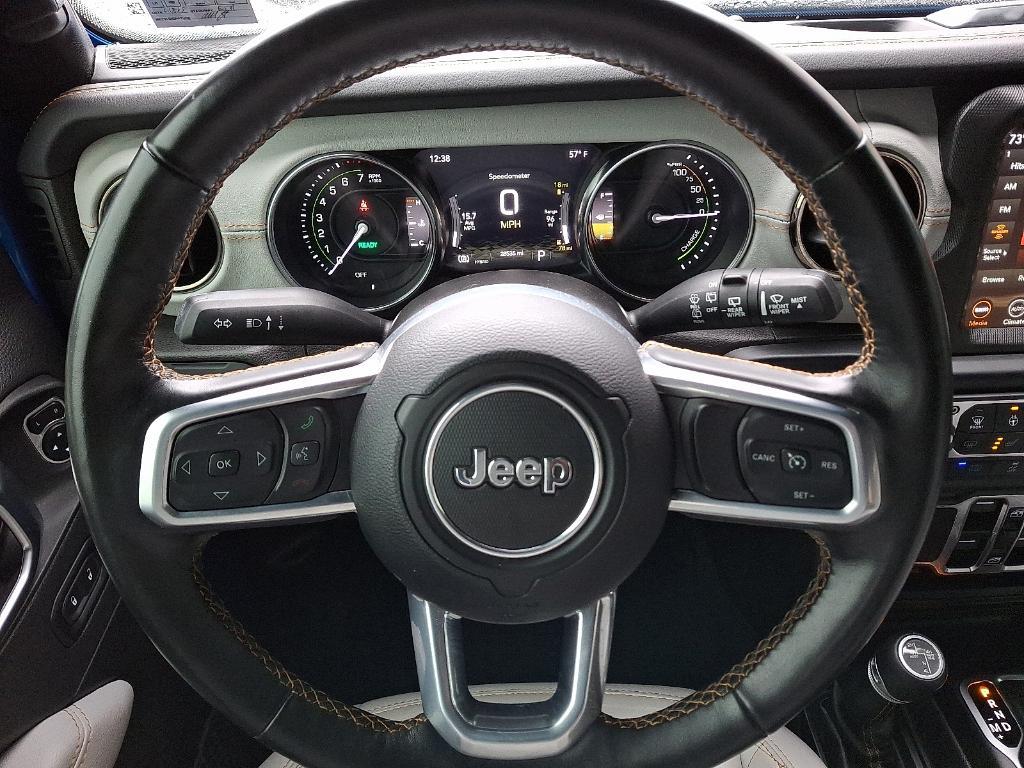 used 2022 Jeep Wrangler Unlimited 4xe car, priced at $37,844