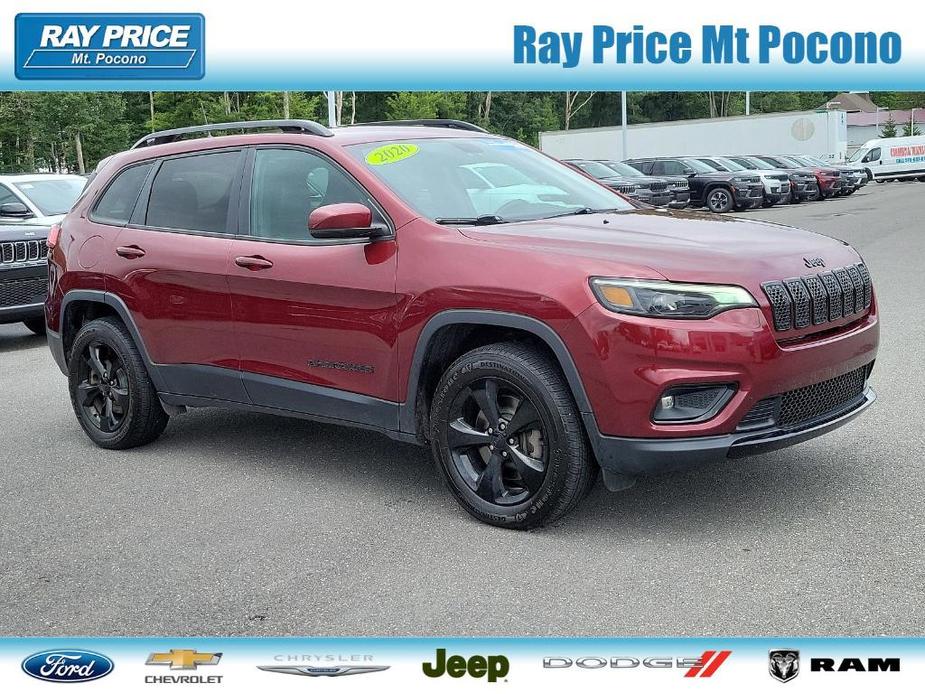 used 2020 Jeep Cherokee car, priced at $17,644