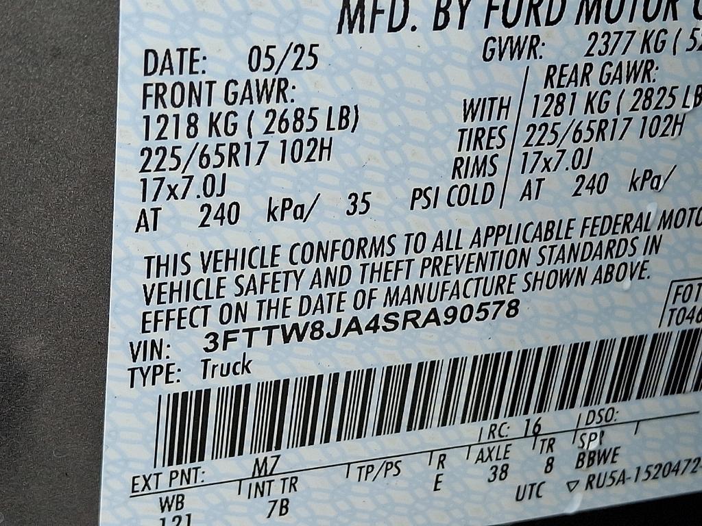 new 2025 Ford Maverick car, priced at $34,792