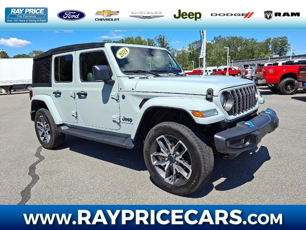 used 2024 Jeep Wrangler 4xe car, priced at $36,907
