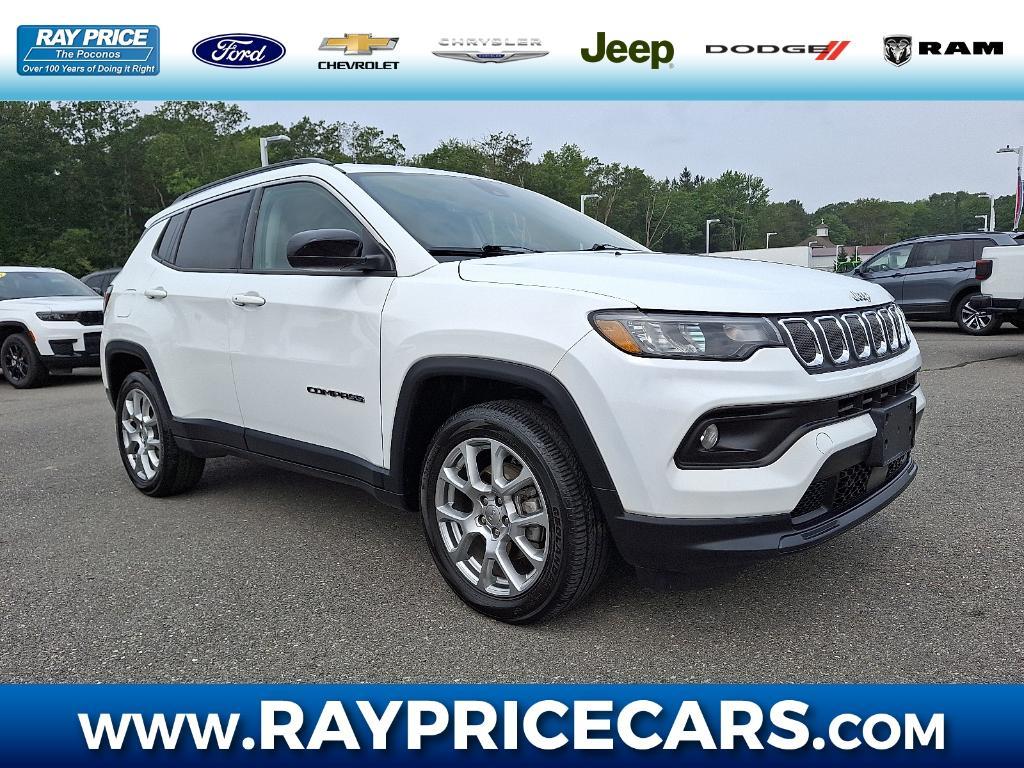 used 2022 Jeep Compass car, priced at $23,991