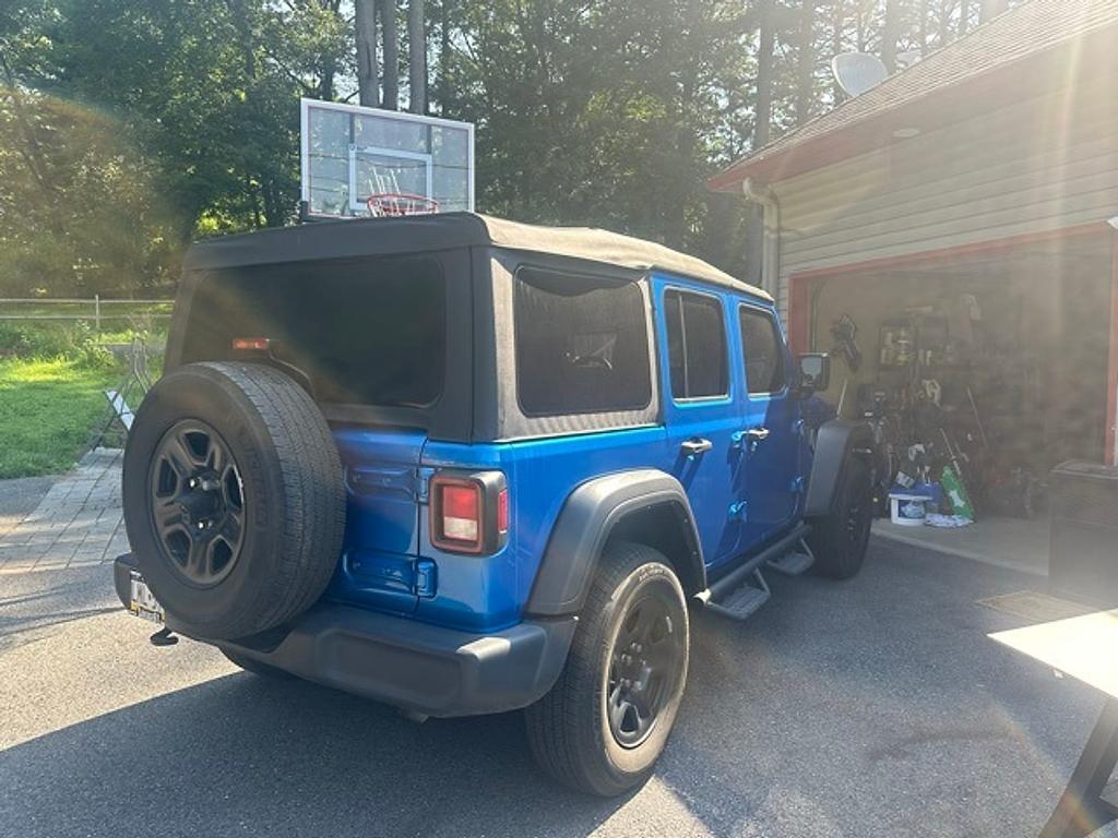 used 2022 Jeep Wrangler Unlimited car, priced at $29,849