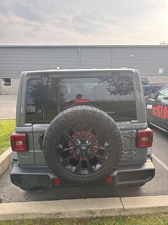 used 2021 Jeep Wrangler Unlimited 4xe car, priced at $33,887