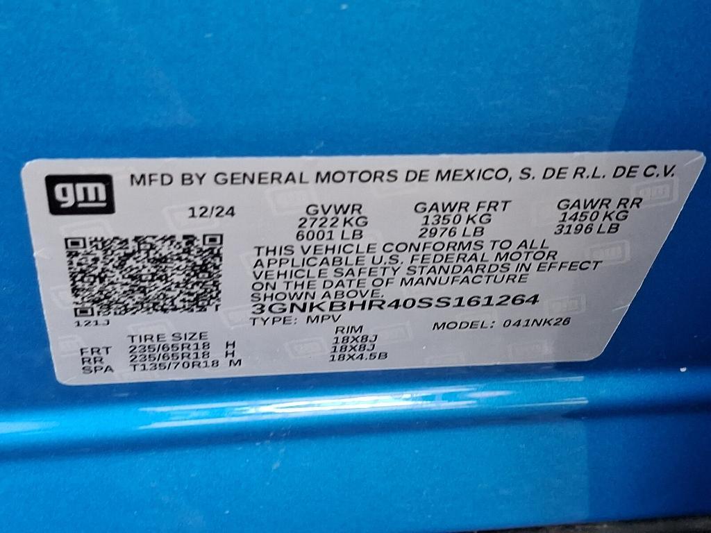 new 2025 Chevrolet Blazer car, priced at $38,124