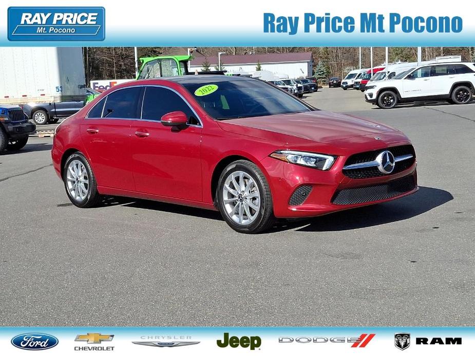 used 2022 Mercedes-Benz A-Class car, priced at $28,647