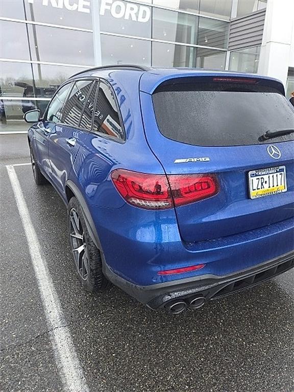 used 2022 Mercedes-Benz AMG GLC 43 car, priced at $48,935