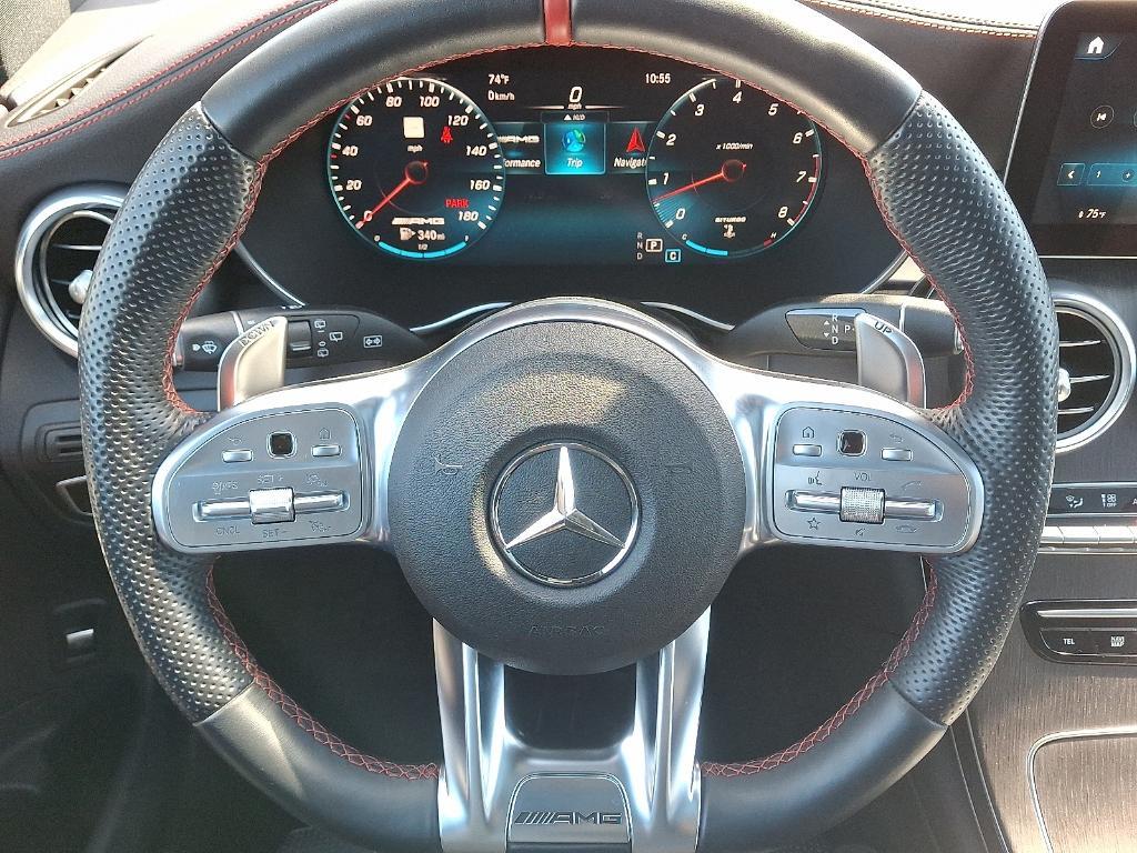 used 2022 Mercedes-Benz AMG GLC 43 car, priced at $44,632