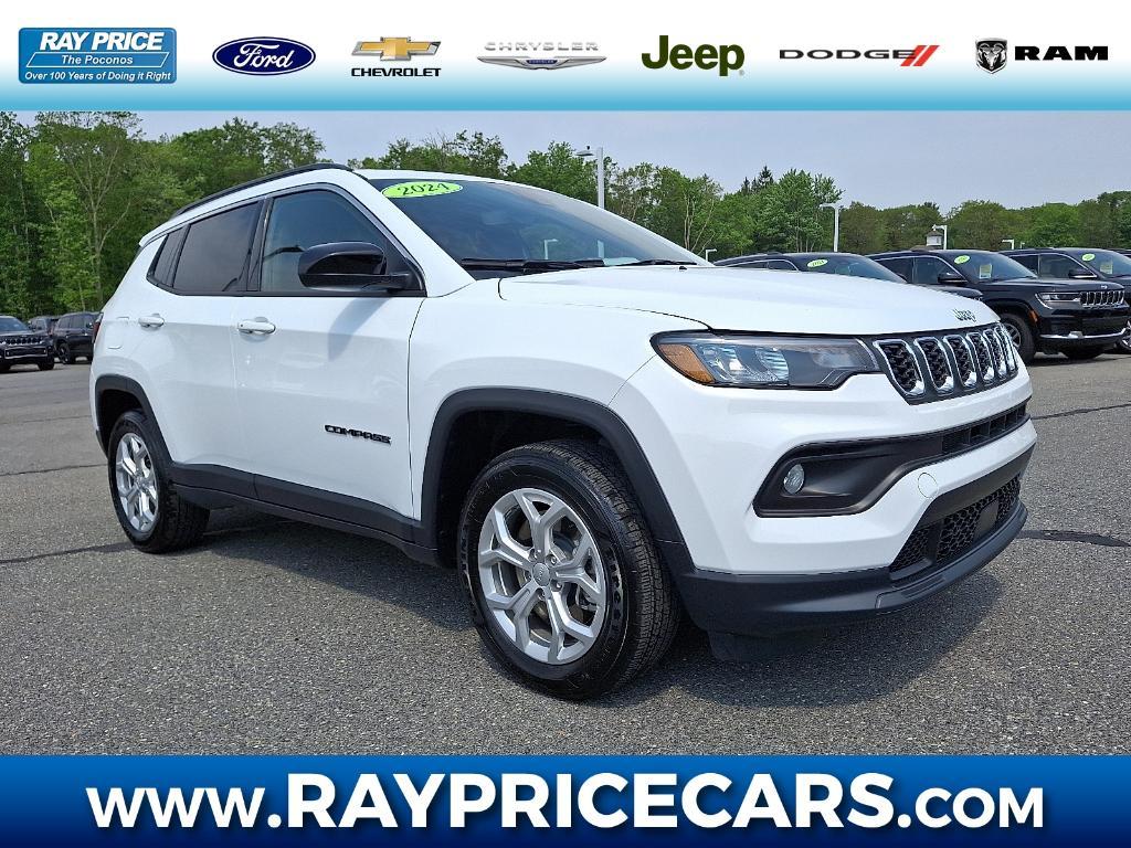 used 2024 Jeep Compass car, priced at $24,606