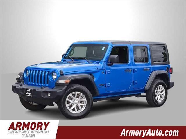 used 2023 Jeep Wrangler car, priced at $35,453