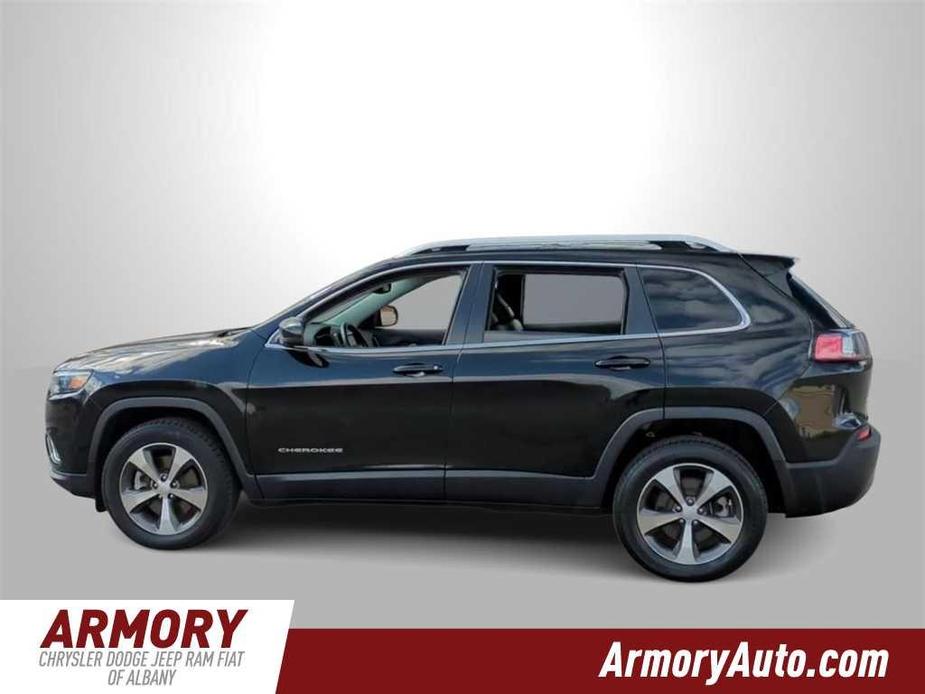 used 2021 Jeep Cherokee car, priced at $24,437