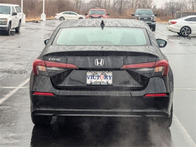 new 2025 Honda Civic car, priced at $25,400