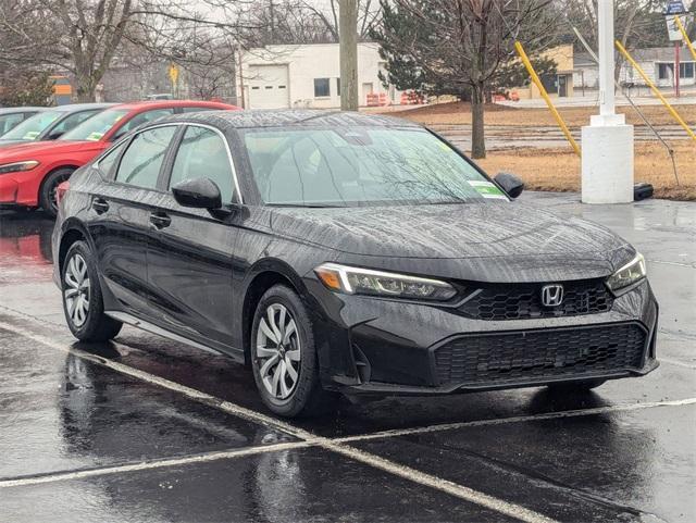 new 2025 Honda Civic car, priced at $25,400