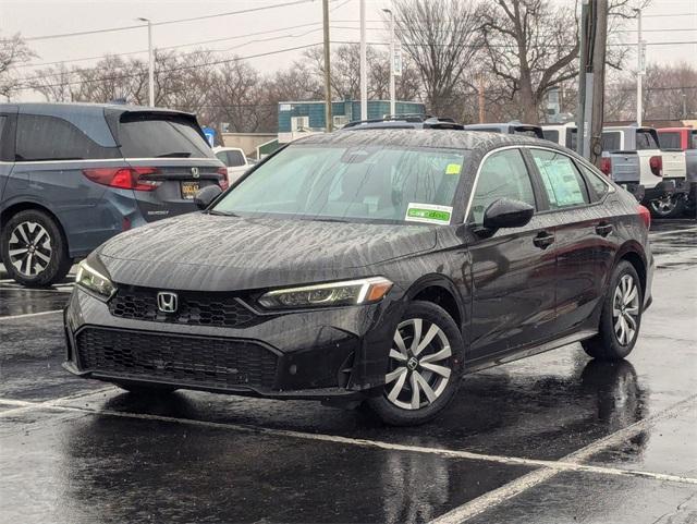 new 2025 Honda Civic car, priced at $25,400