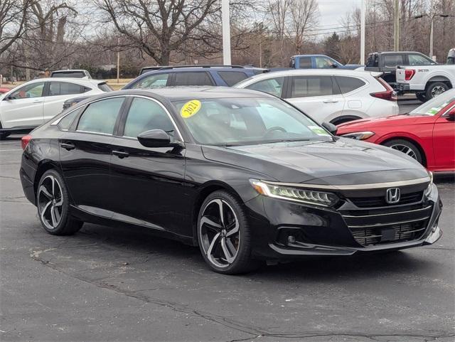 used 2021 Honda Accord car, priced at $22,676