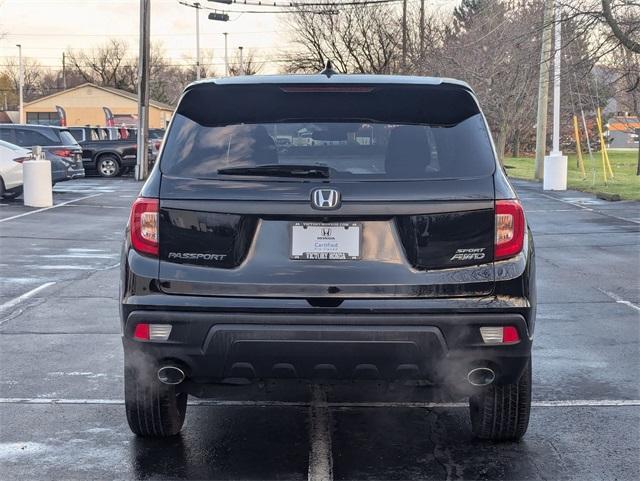 used 2021 Honda Passport car, priced at $26,193