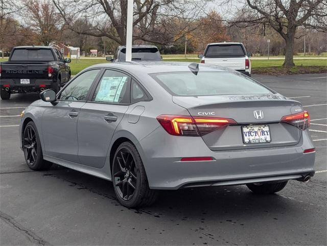 new 2025 Honda Civic car, priced at $27,800