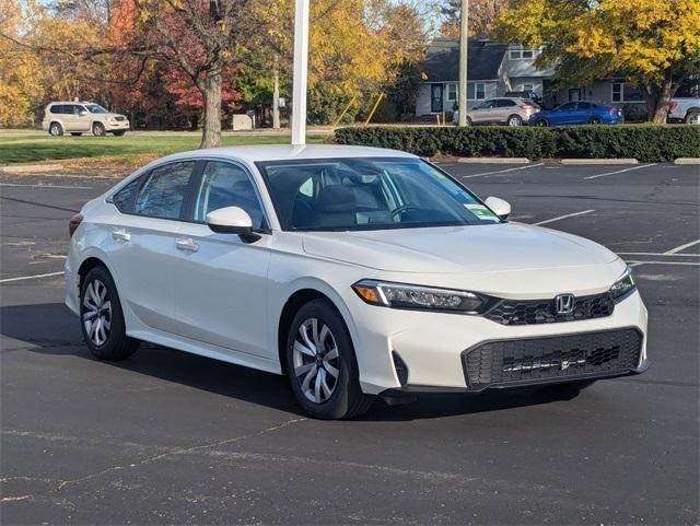 new 2025 Honda Civic car, priced at $25,800