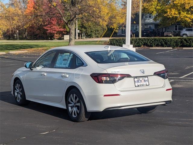 new 2025 Honda Civic car, priced at $25,800