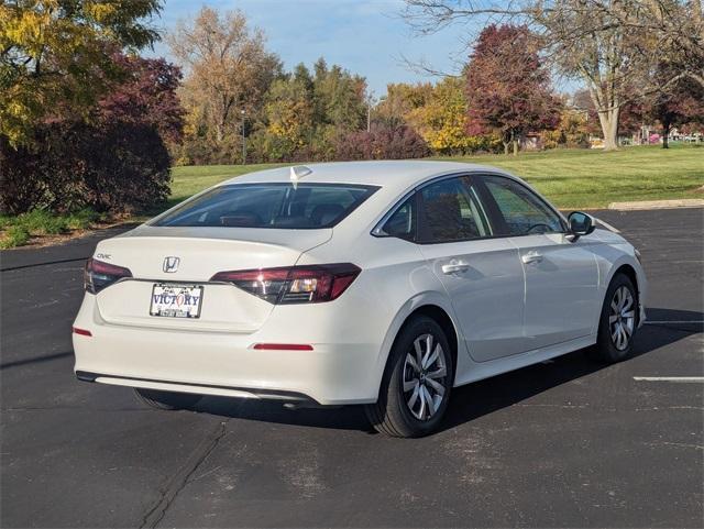 new 2025 Honda Civic car, priced at $25,800