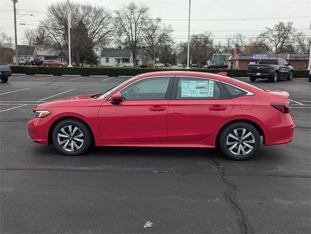 new 2025 Honda Civic car, priced at $25,345