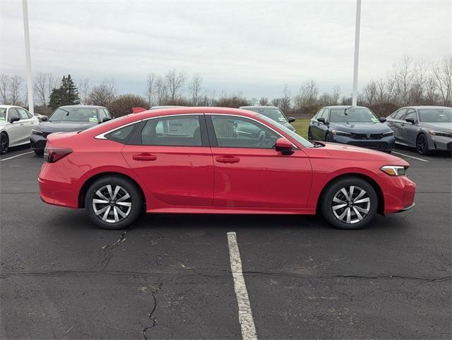 new 2025 Honda Civic car, priced at $25,345