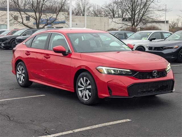 new 2025 Honda Civic car, priced at $25,345