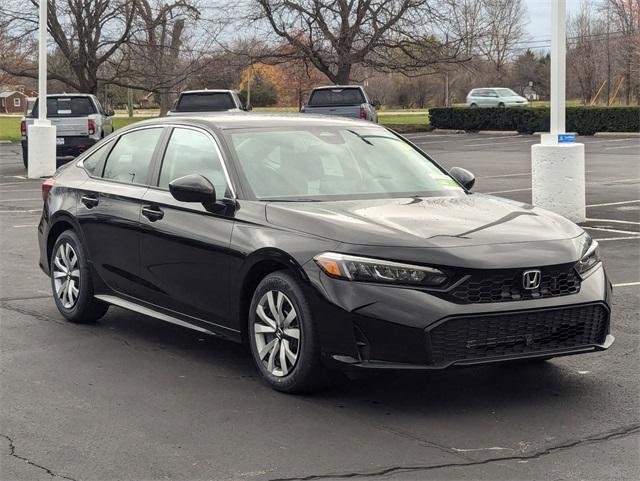 new 2025 Honda Civic car, priced at $25,345