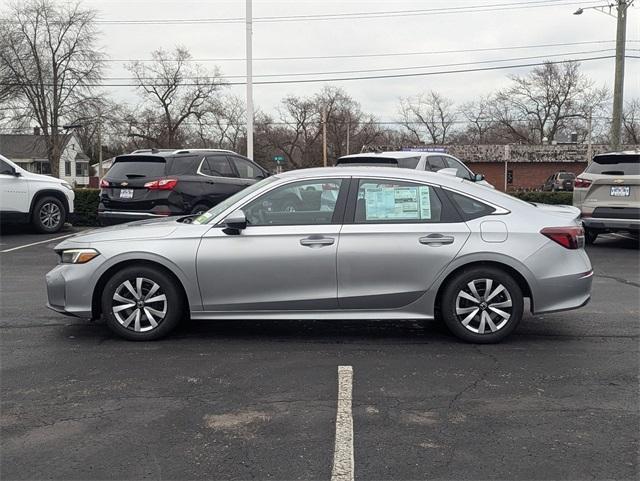 new 2025 Honda Civic car, priced at $25,345