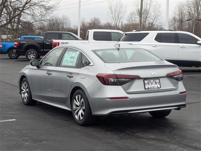 new 2025 Honda Civic car, priced at $25,345