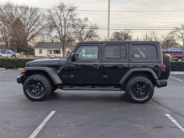 used 2021 Jeep Wrangler Unlimited car, priced at $30,899