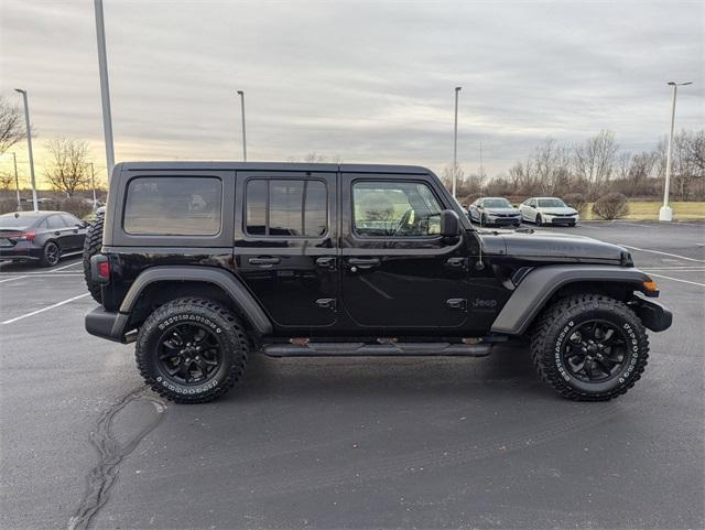 used 2021 Jeep Wrangler Unlimited car, priced at $30,899