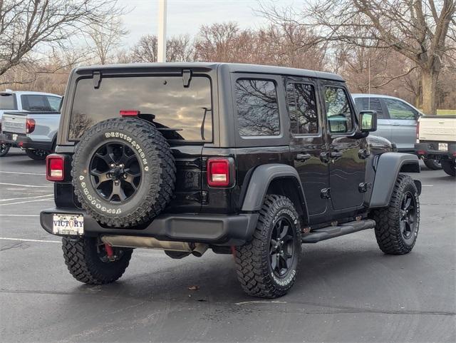 used 2021 Jeep Wrangler Unlimited car, priced at $30,899