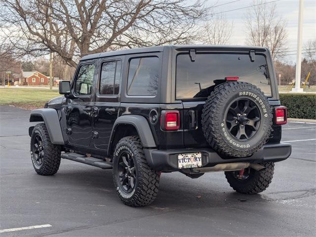 used 2021 Jeep Wrangler Unlimited car, priced at $30,899