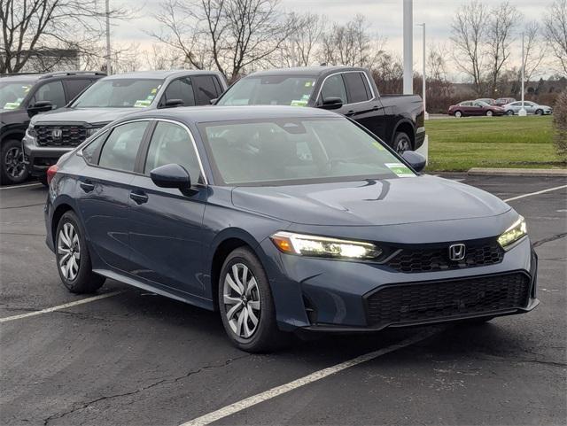 new 2025 Honda Civic car, priced at $25,800