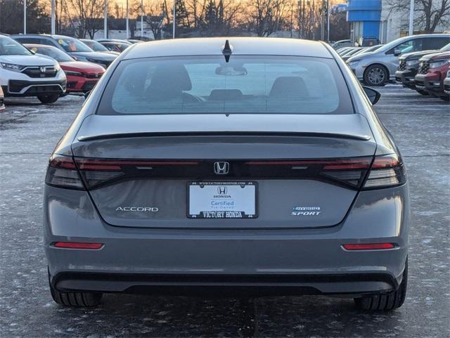 used 2023 Honda Accord Hybrid car, priced at $27,286